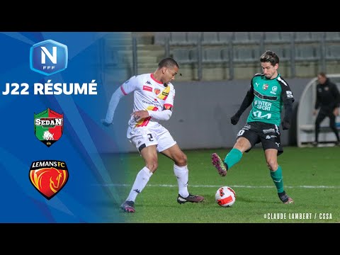 J22 I CS Sedan Ardennes - Le Mans FC (2-0), le résumé I National FFF 2021-2022