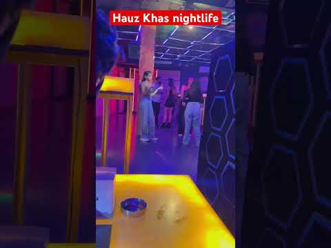 Hauz Khas nightlife club😍 #shortsfeed #nightlife #hauzkhas #night