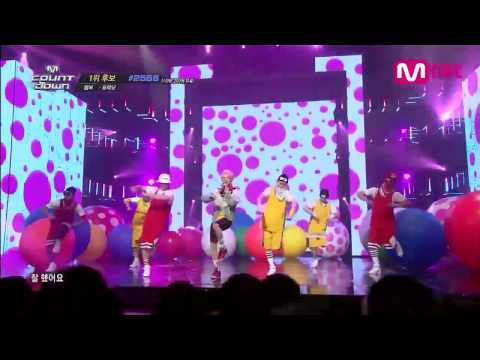 HD l 150226 fx Amber feat Luna   SHAKE THAT BRASS @ M! Countdown