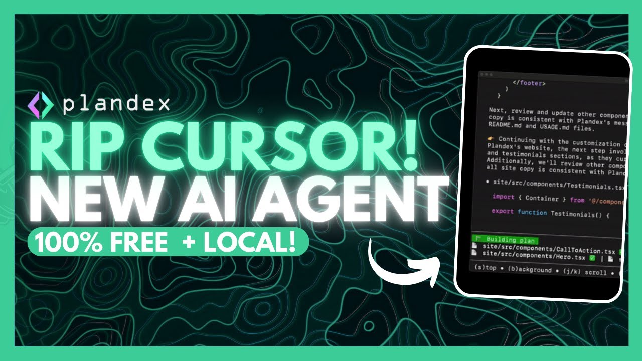 Plandex: RIP Cursor! NEW Agentic Coder! AI Software Engineer Automates Your ENTIRE Code (Opensource)