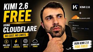 I Just Unlocked Kimi 2.6 for FREE Using Cloudflare