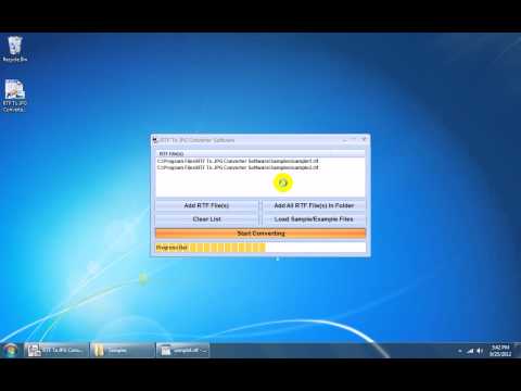 RTF To JPG Converter Software