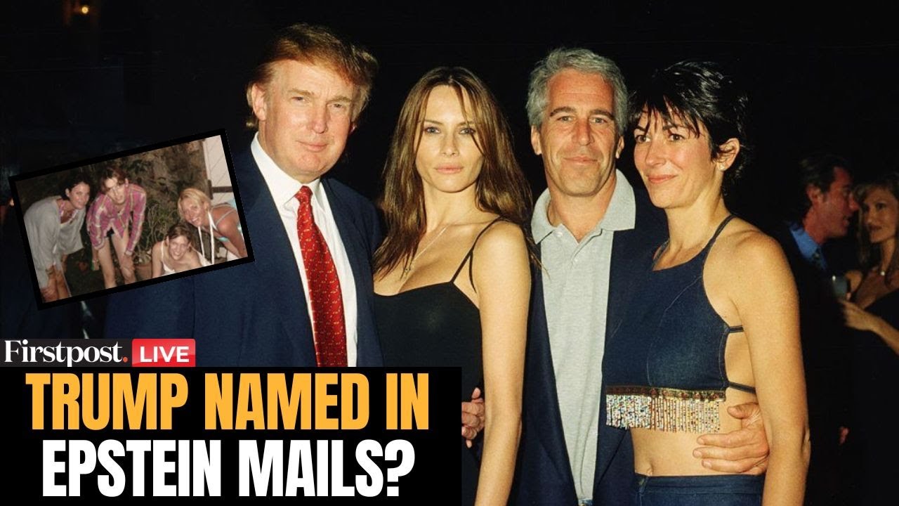 Epstein Files LIVE: Trump “Knew About the Girls” | Epstein Mails Mention Trump | Trump Epstein Row