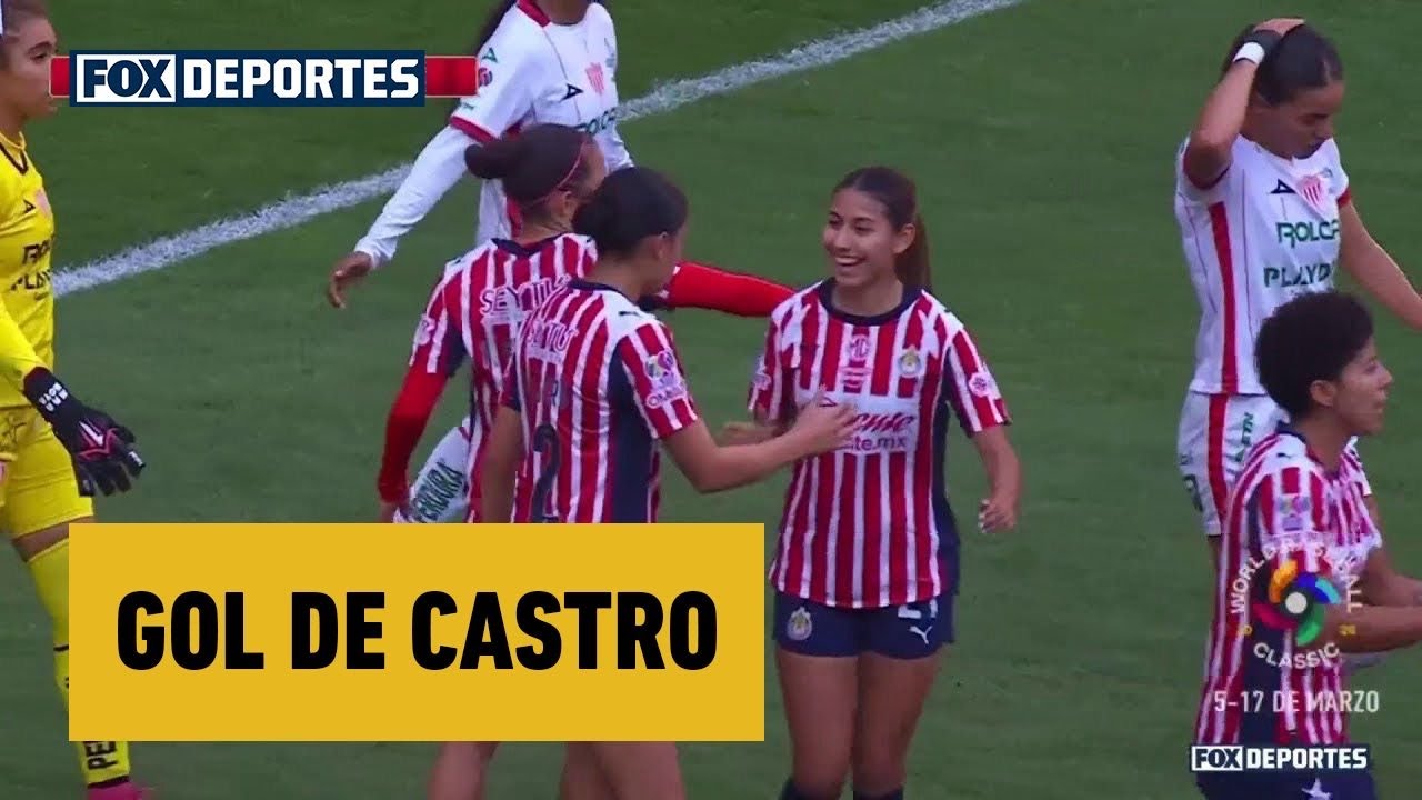 🥳 GOL DE CASTRO | Chivas 1-0 Necaxa | Jornada 17 | Liga MX Femenil 2025