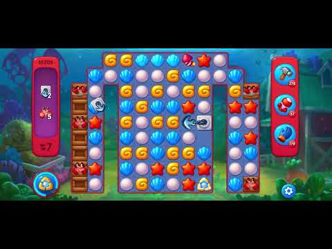 Fishdom Hard level 10209 no boosters フィッシュダム ハード