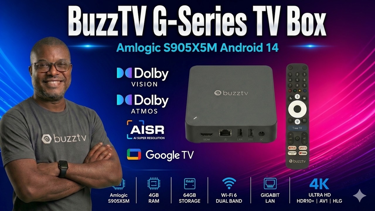 I Tried the NEW BuzzTV G-Series Amlogic S905X5M… Here’s the Truth!