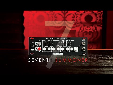 FlatSix Modular Seventh Summoner (Black) - 1U performance | Reverb