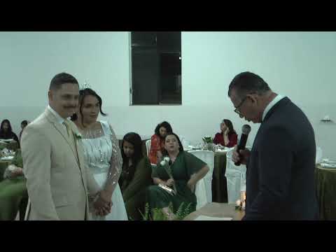 Pr Adilsom Oliveira no casamento do irmão Wictor e Nara dia  11/6/26 em Caçu Goiás