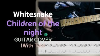 Whitesnake - Children of the night Guitar cover