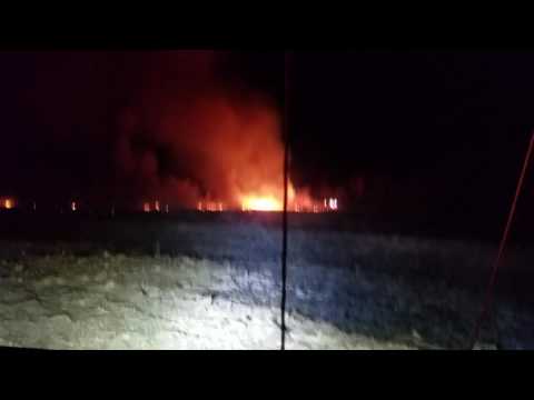 What a blaze controlled burn