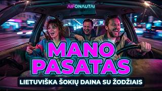 Mano Pasatas 1.9 TDI – Kelio Karalius 🚗 | Lietuviška Šokių Daina su Žodžiais | AIFONAUTAI