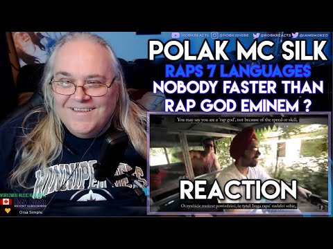 Polak MC Silk Reaction - Raps 7 languages feat L. U. C - Requested Nobody faster than Rap God Eminem