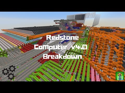 Insane Redstone Computer v4.0 Breakdown!! 😱