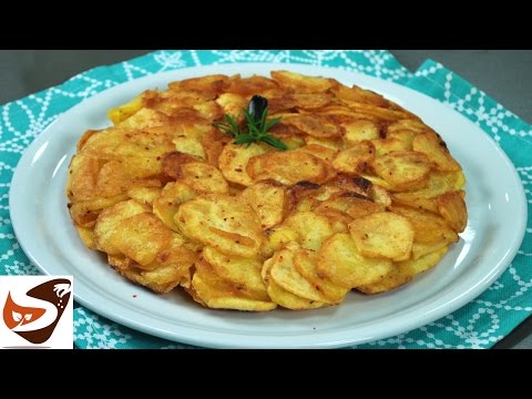Frittata di patate, croccante e senza uova – Ricetta tipica calabrese. Antipasti sfiziosi e semplici