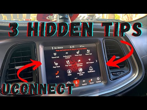 3 UCONNECT Tips & Tricks YOU MAY NOT HAVE KNOWN! |Must Watch For Dodge Challenger & Charger Owners|