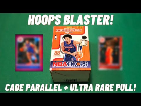2021-22 Panini Hoops Basketball Blaster Box Opening Review * CADE & SSP!! *  New Retail Sports Cards