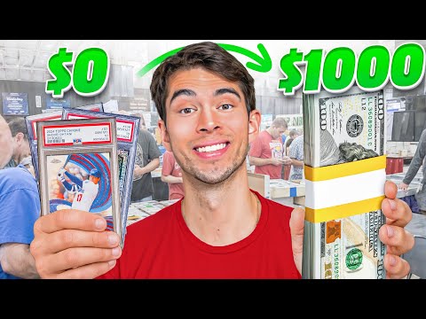 I Tried Turning $0 Into $1000 With Sports Cards