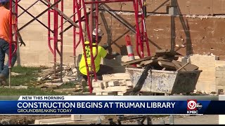 Groundbreaking scheduled for Truman Library renovations