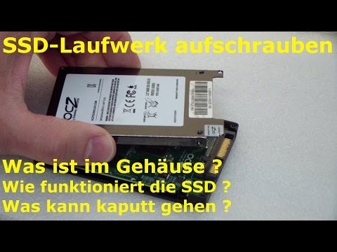 SSD in Einzelteile zerlegen - Überraschung - was ist eingebaut?