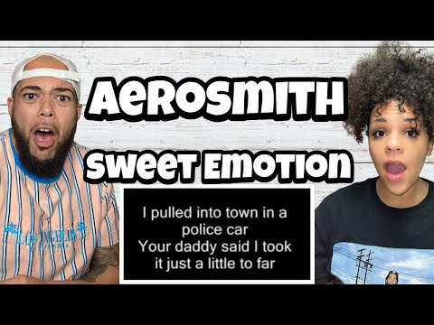 FIRST TIME HEARING Aerosmith - Sweet Emotion REACTION