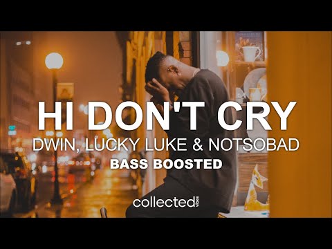 Dwin, Lucky Luke & NOTSOBAD - HI DON'T CRY 🔊 [Bass Boosted]