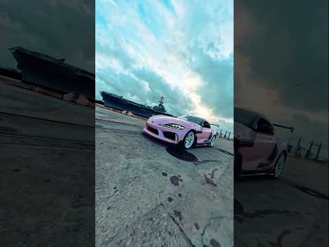 Epic Supra fake drone 1 Shot 💥 see Results ‼️ #automobile #insta360 #cinematic