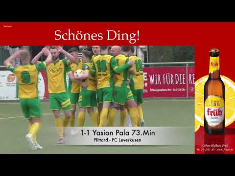 SpVg Flittard - FC Leverkusen | Pass Schuss Tor