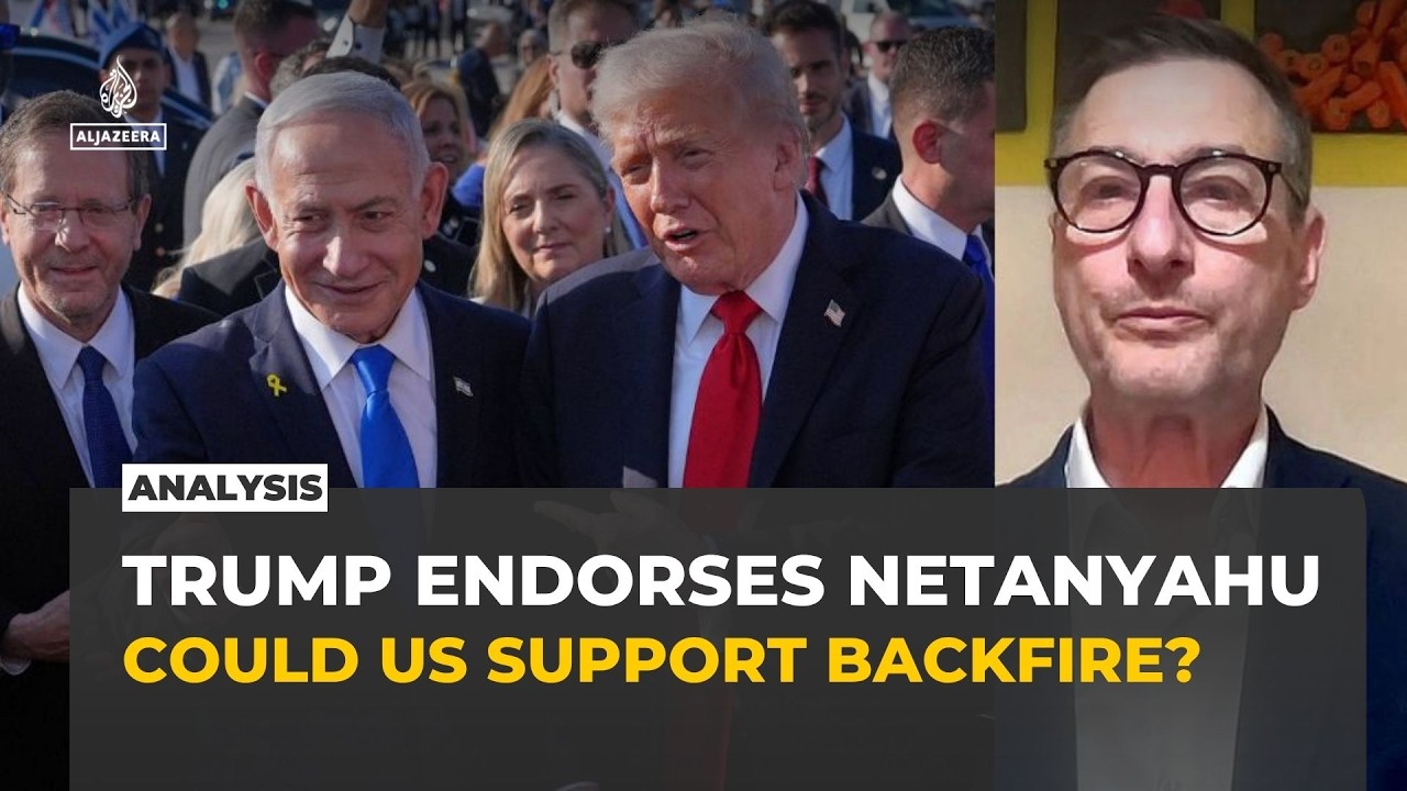 Trump's endorsement of Netanyahu is direct interference in Israeli politics, says analyst