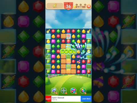 Jewel Hunter 💎 🏰 Level 39 ⭐⭐⭐ 2021 - Match 3 Puzzle no Booster 👑 Android Gameplay ✅