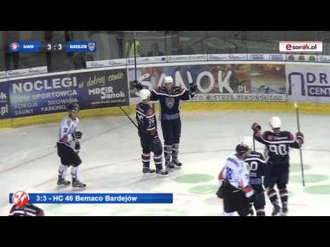 HOKEJ SANOK: Zacięty sparing STS-u. Zadecydowały rzuty karne (SKRÓT MECZU, FILM)