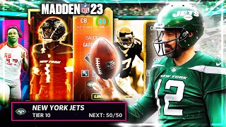 THE BEST POSSIBLE NY JETS THEME TEAM!!! AARON RODGERS IS A NEW YORK JET!!! - Madden 23 Ultimate Team
