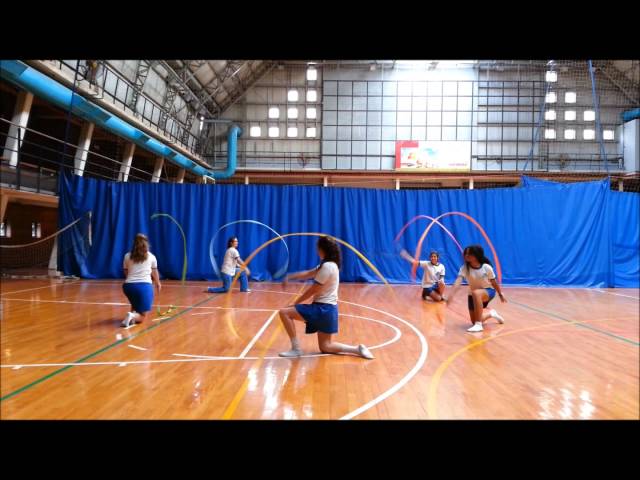 Vídeo relacionado con Cintas de baile, paquete de 4 serpentinas de cinta arcoíris con asas, 50 cm de largo, multicolor, para baile, gimnasia, deportes y actividades grupales, accesorios divertidos para Energeti