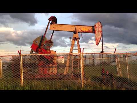 Pumpjack near Drayton Valley, Alberta