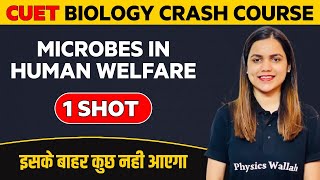 MICROBES IN HUMAN WELFARE in 1 Shot : Biology - All Concepts & Imp. Questions