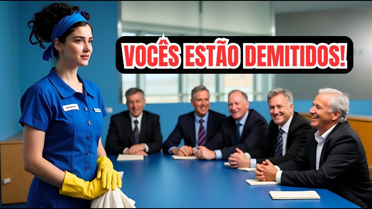 ZOMBARAM DA FAXINEIRA, MAS NO FINAL FOI ELA QUEM DEMITIU TODOS