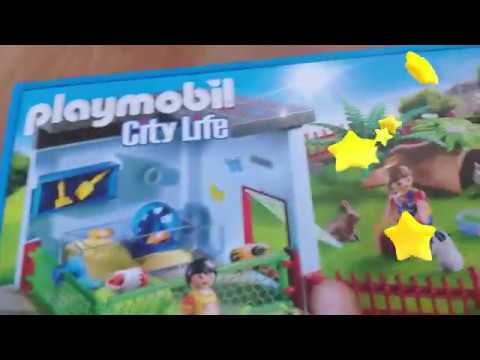 Playmobil City Life 9275 Hotel dla zwierząt pet hotel OPEN BOX  🐇🐈 🐹