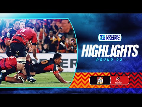 HIGHLIGHTS | CHIEFS v CRUSADERS | Super Rugby Pacific 2025 | Round 2