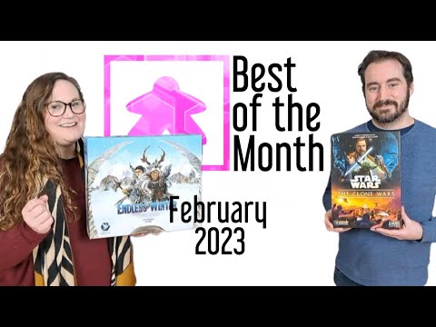 Best Board Game of the Month - February 2023  Star Wars Clone Wars Pandemic & Endless Winter Reviews