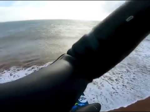 Экстремальный полет на кайте