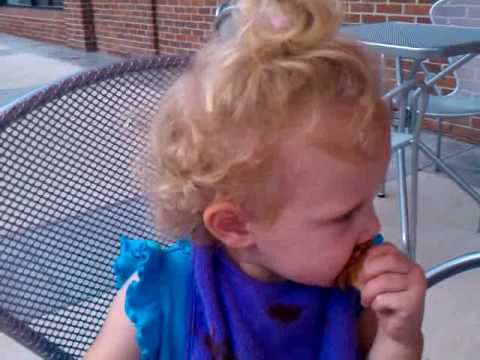 Jacqueline's Ice Cream Cone Pt 1 (July 12, 2010 6:48 PM)