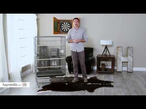 Prevue Pet Products Wrought Iron Flight Cage-Large F040 - Product Review Video