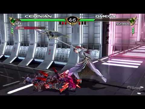 Evo2k9 Soul Calibur 4: Ceirnian vs Omega