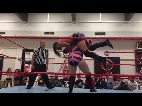 Bambi Hall vs. Matt XStatic - InterGender Wrestling Match at Royal City Wrestling: ThrowDown