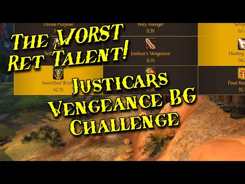 What Happens When I Pick Justicars Vengeance? - WoW 9.1.5 Shadowlands - Ret Paladin PvP
