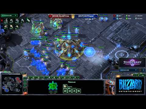 StarCraft 2 HotS- ByuN (T) vs. Super (P)