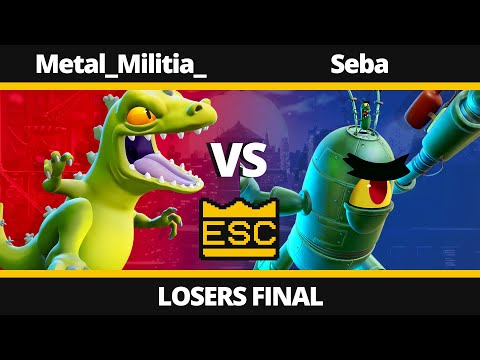 NASB at ESC 32 - Losers Final - Metal_Militia_ (Reptar) Vs. Seba (Mecha Plankton) - EU Tournament