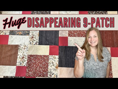 Huge Disappearing Nine Patch | Free Layer Cake Quilt Pattern