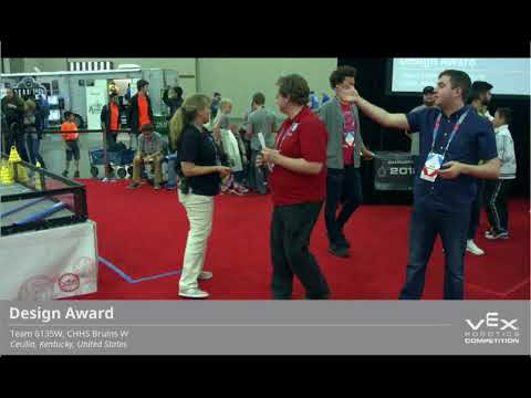 2018 VEX Worlds Technology Design Award 6135W