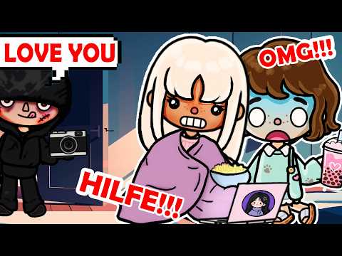 ‼️ MEIN CREEPY STALKER 🆘 DER FILM 🍿🎥 HILFE BIN ICH IN GEFAHR? 😱⚠️ SPANNENDE TOCA BOCA GESCHICHTE