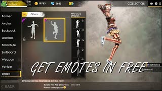 HOW TO UNLOCK ALL EMOTES IN FREE FIRE || 100% WORKING TRICK || AMC GAMING